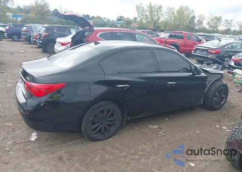 2015 Infiniti Q50 Premium z USA, uszkodzony, nr VIN JN1BV7AP9FM336376